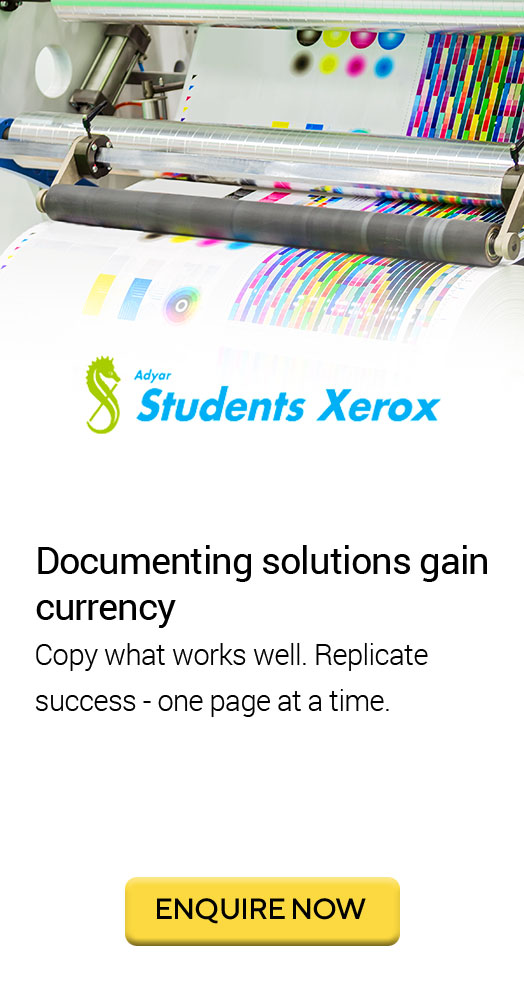 Adyar Students Xerox